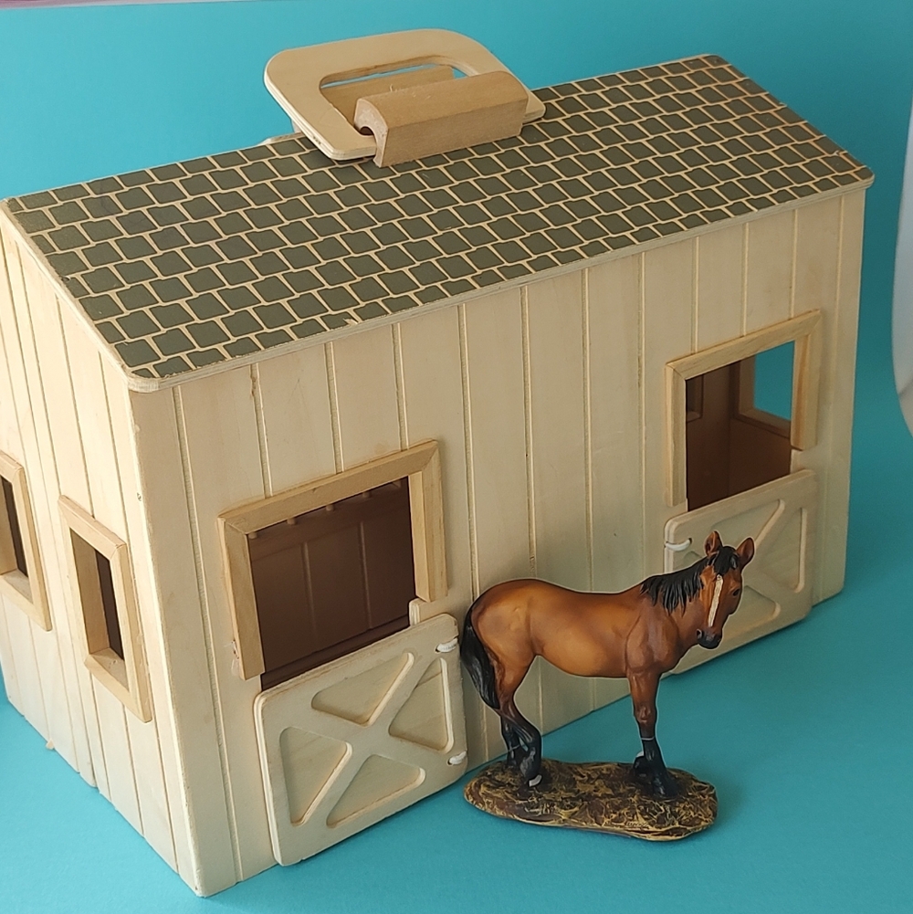 Melisa & Dong Collection Wooden Stable Extension Activities Ages 3+